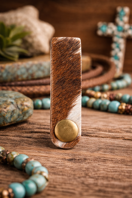 Cowhide Cord Organizer