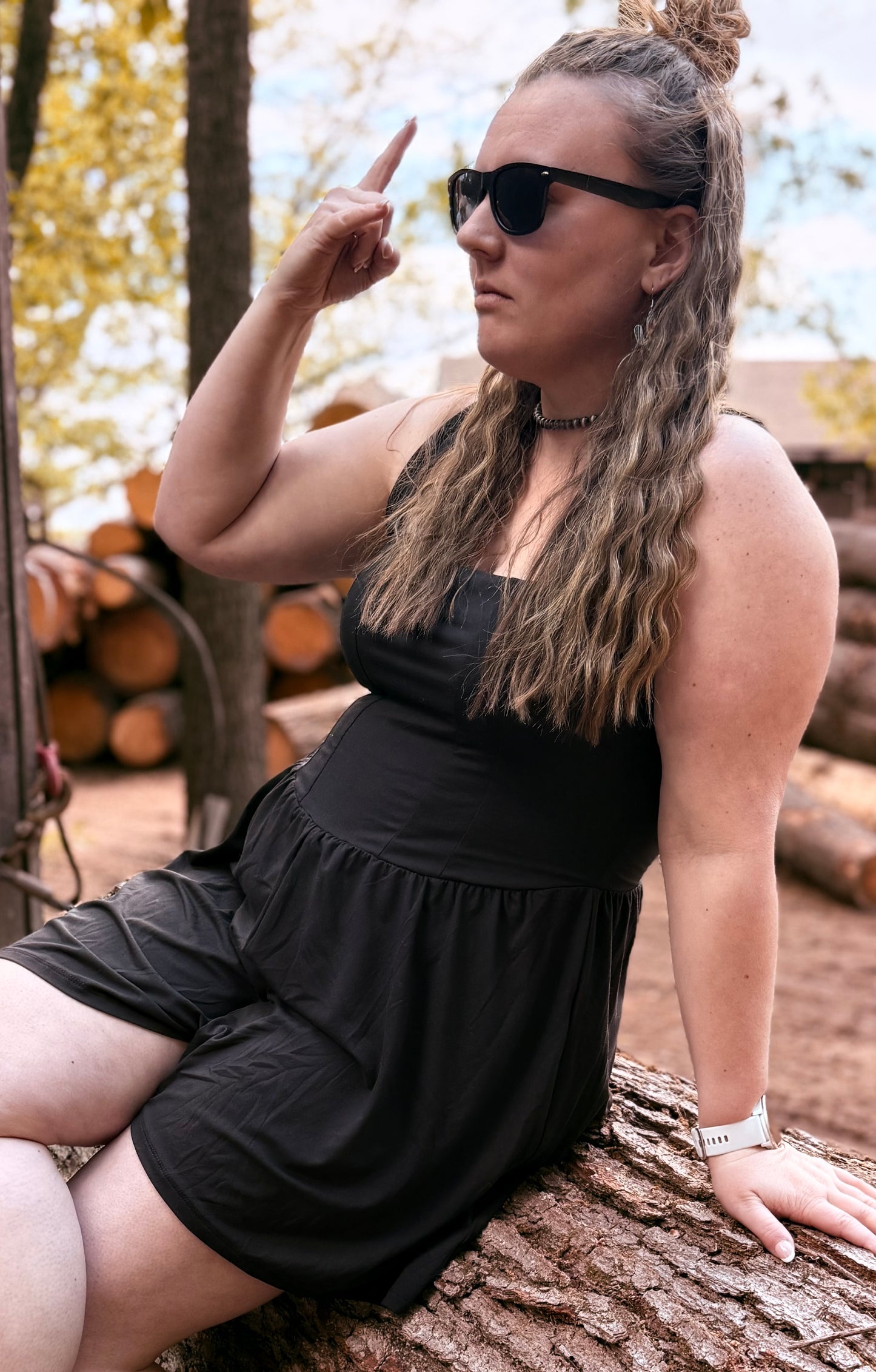 Midnight Starlit Romper