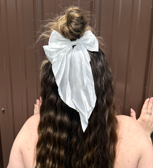 Prairie Satin Statement Bow