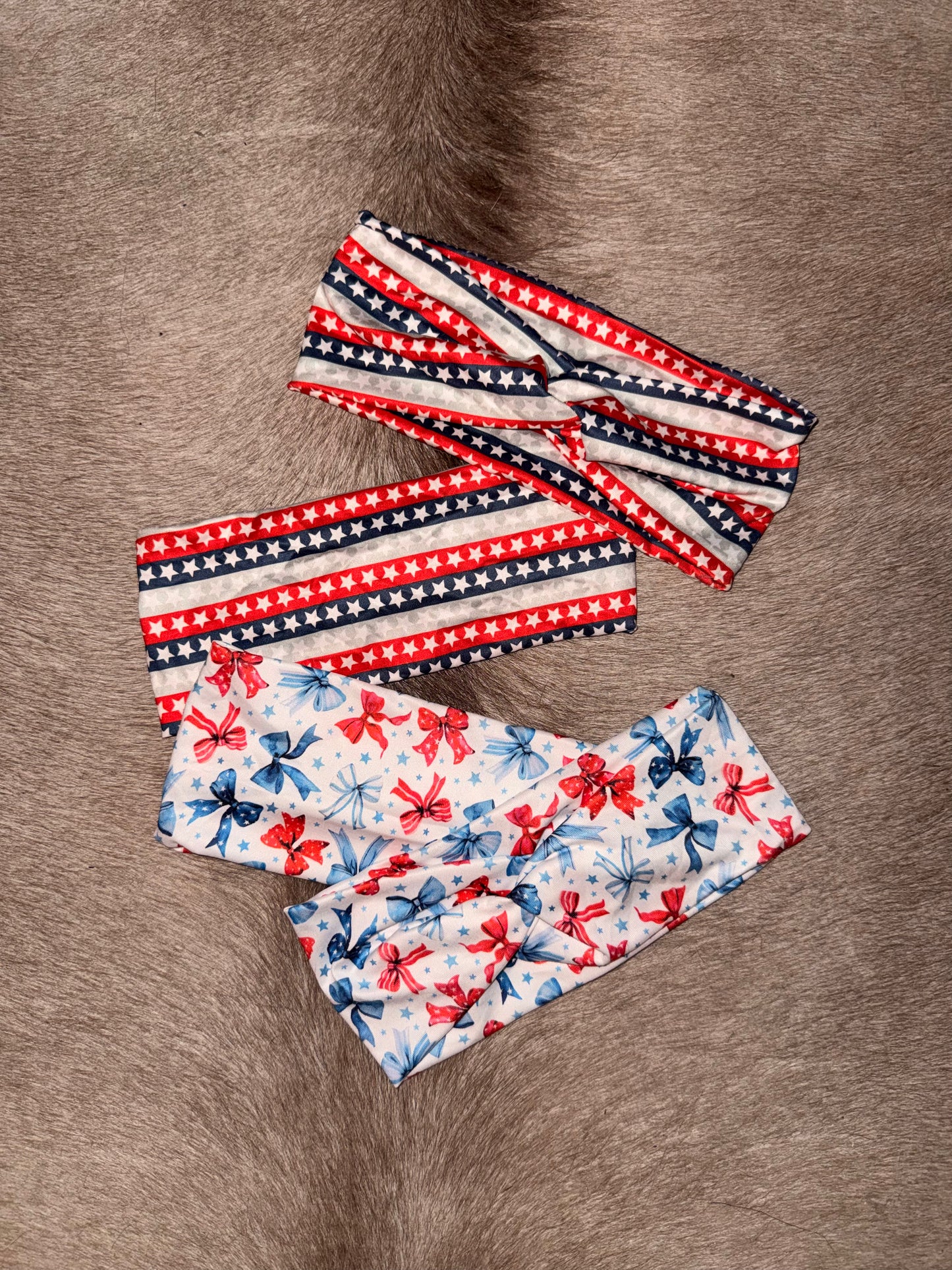 Patriotic Twist Headbands
