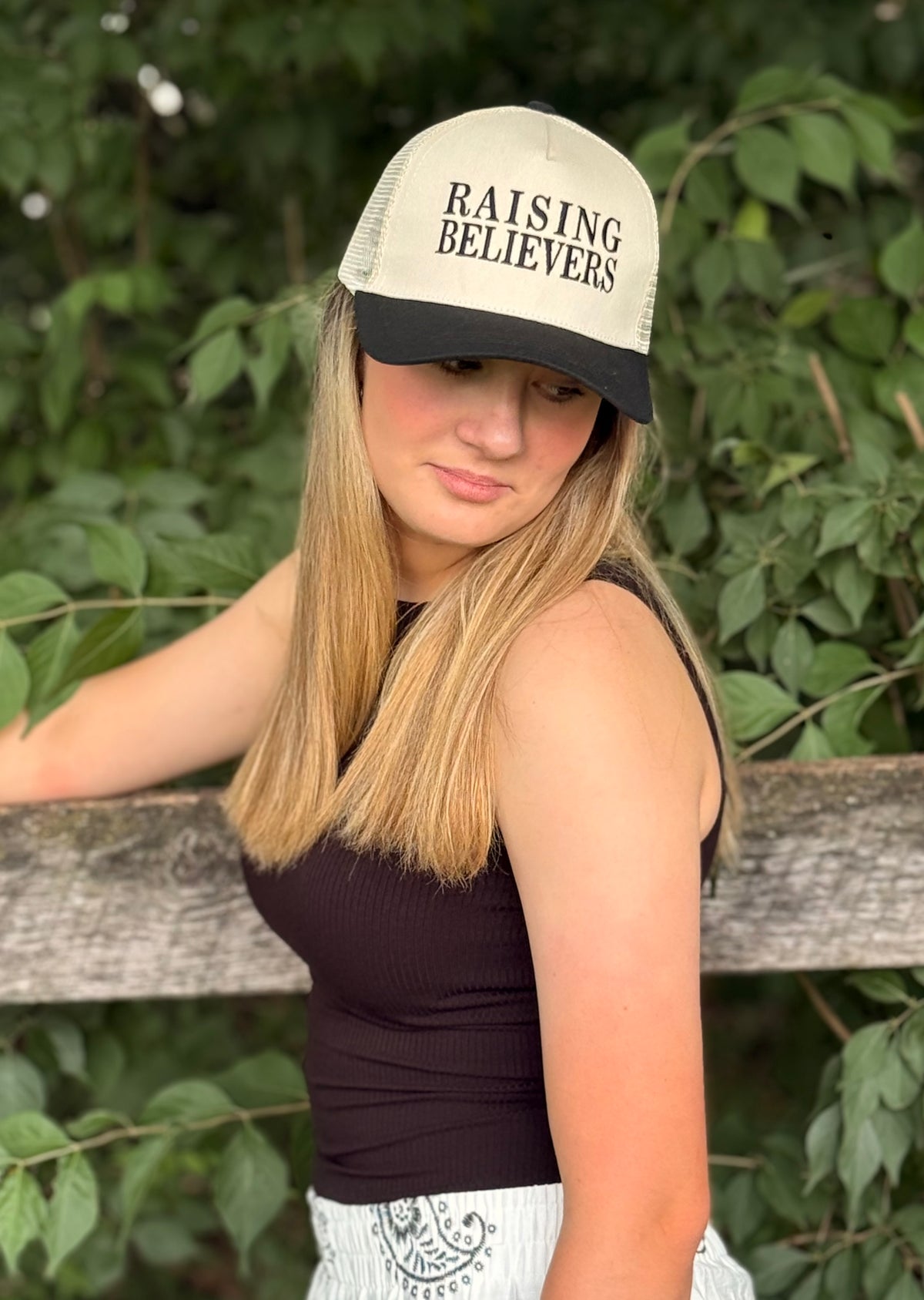 "Raising Believers" Canvas Snapback