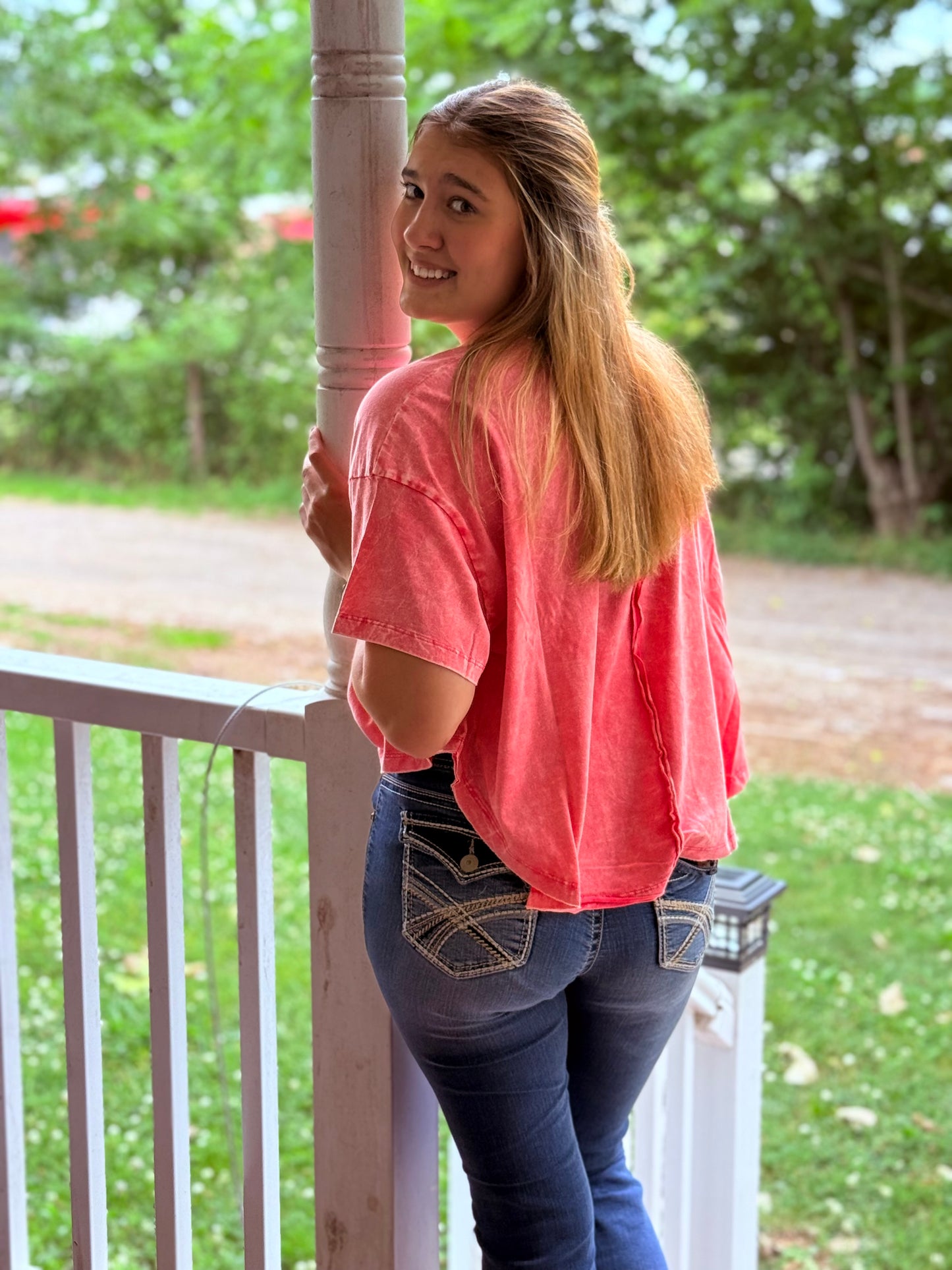 Backroad Mineral Wash Tee