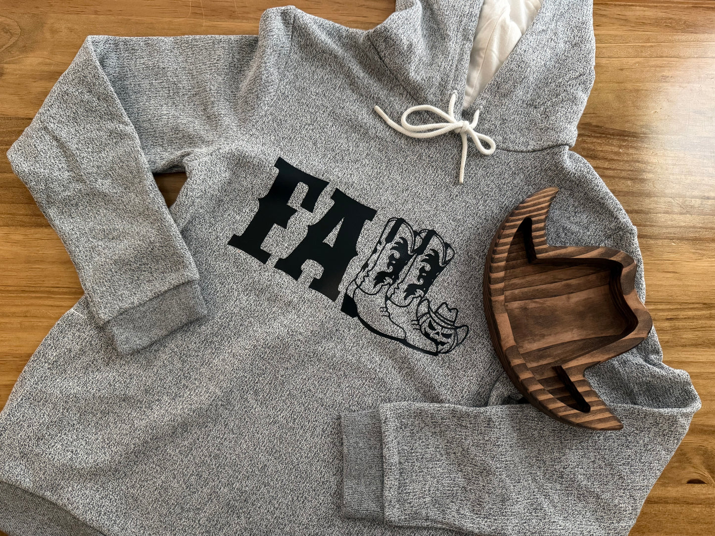 Cozy Fall Western Hoodie