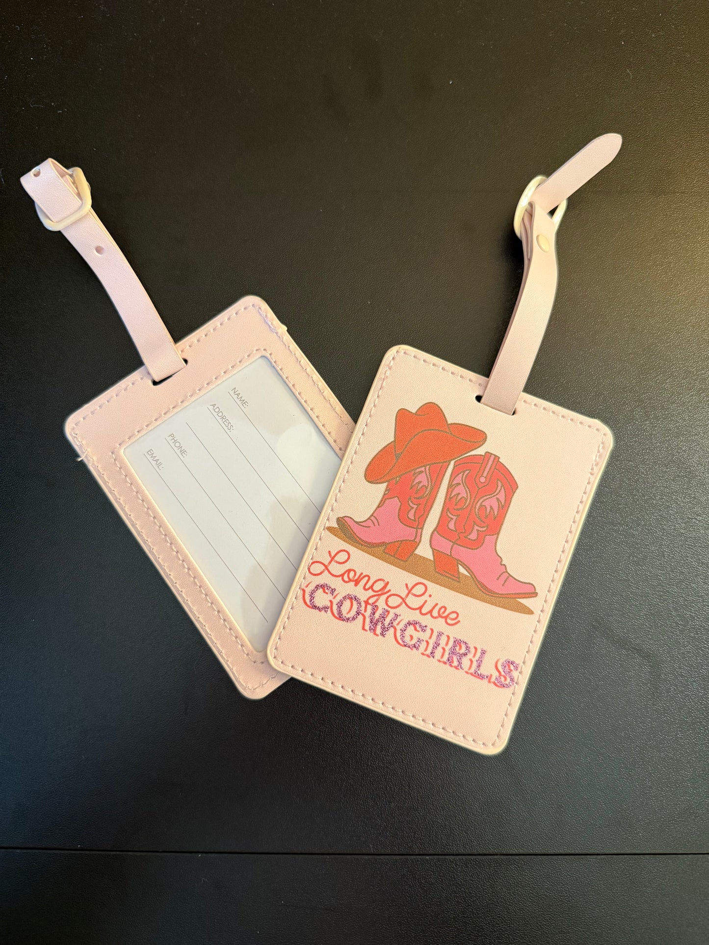 Long Live Cowgirls Luggage Tag