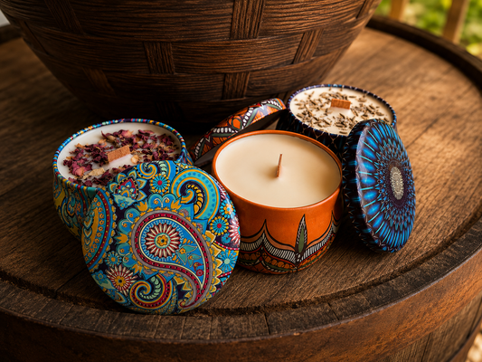 Desert Bloom Artisan Candle Collection