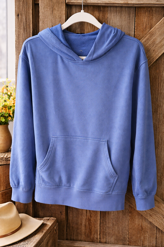 Blue Everyday Essential Hoodie