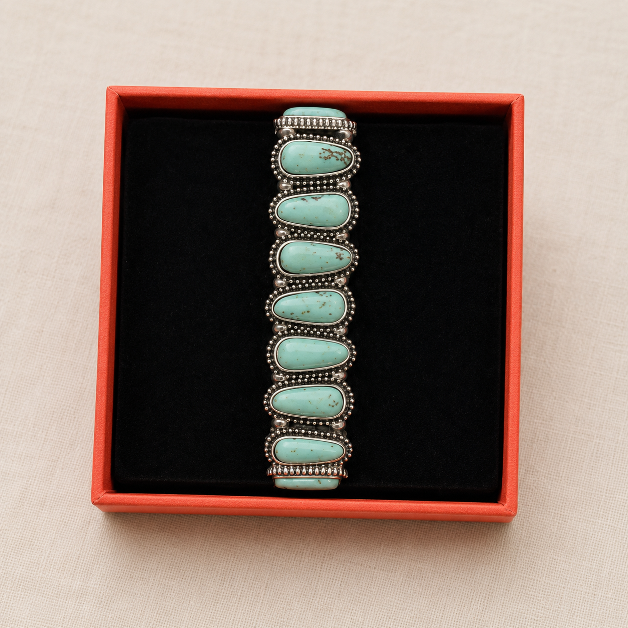 Desert Sky Turquoise Stretch Bracelet