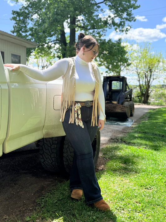 Western Fringe Vest