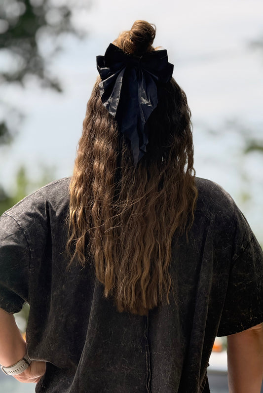 Prairie Satin Statement Bow