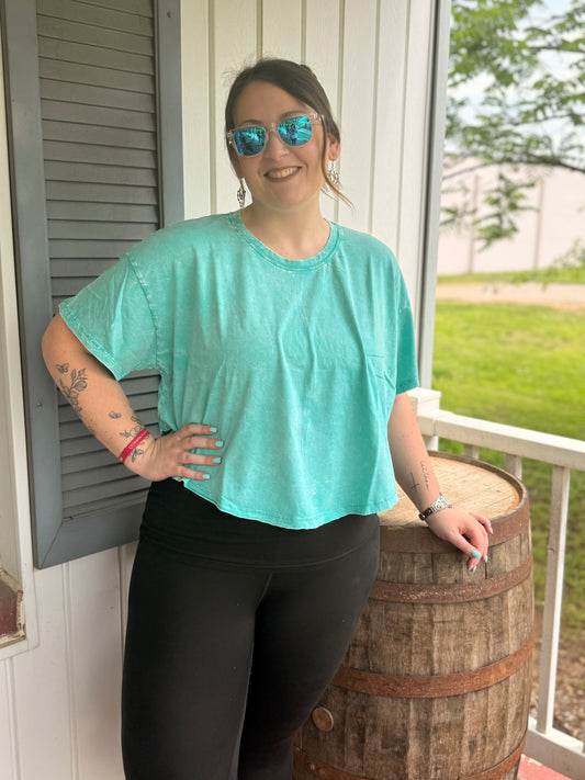 Backroad Mineral Wash Tee