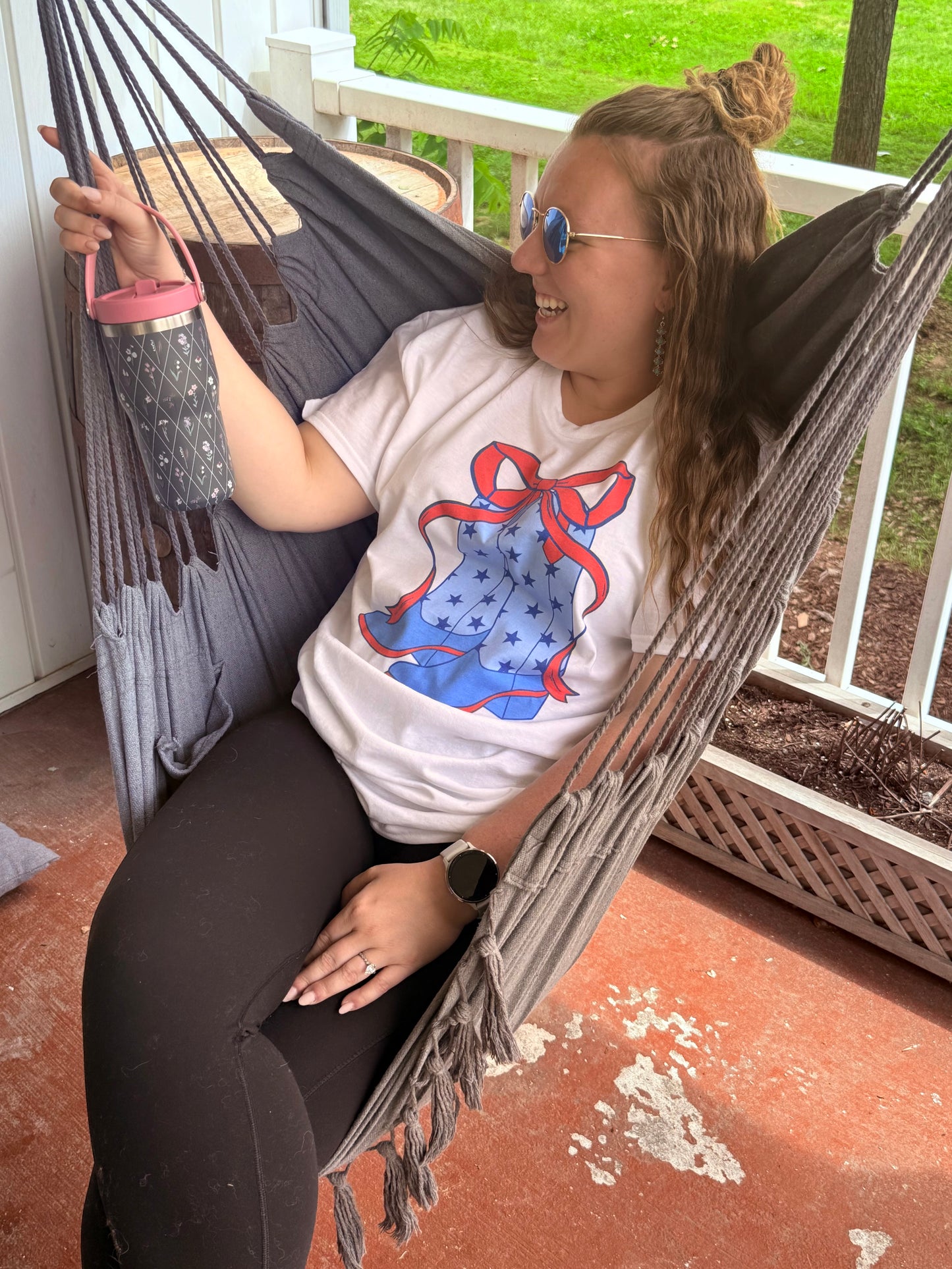 Stars & Stripes Boots Graphic Tee