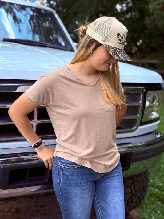 Buckskin Breeze Pocket Tee