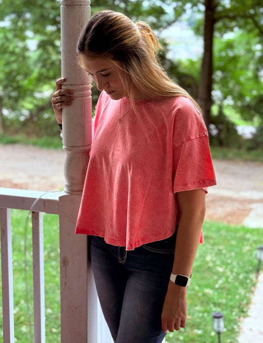 Backroad Mineral Wash Tee