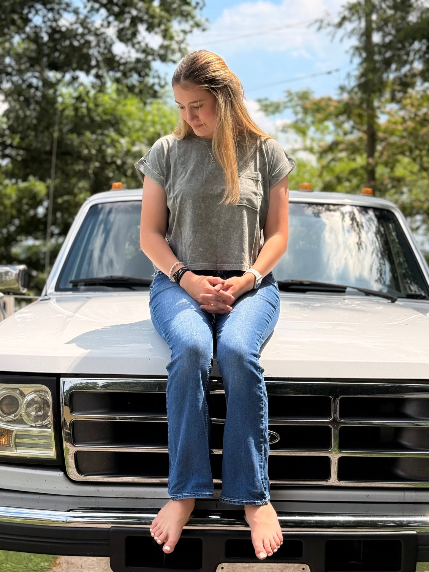 Ranch Hand Relaxed Mineral Wash Tee