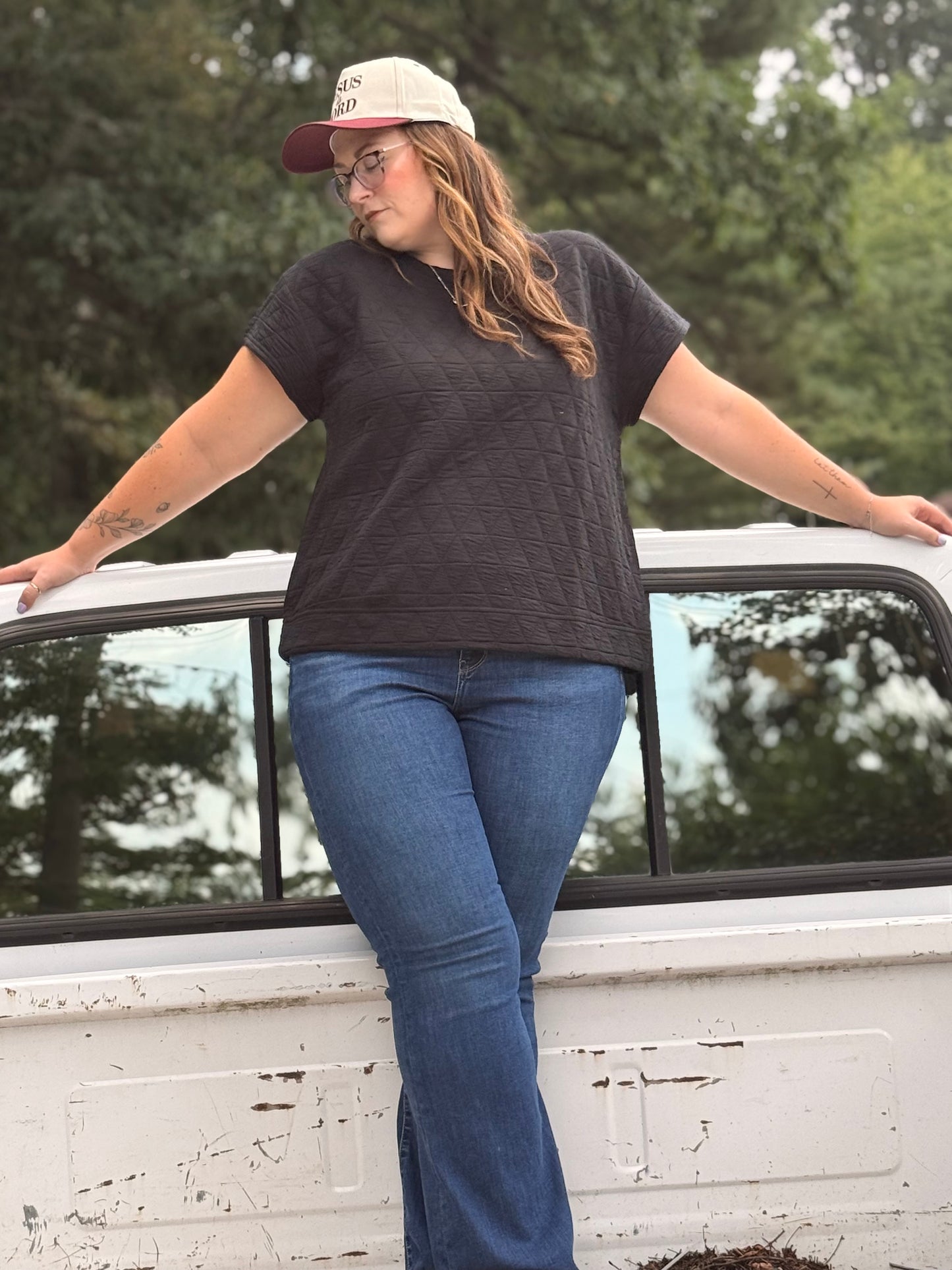 Outlaw Nights Quilted Tee