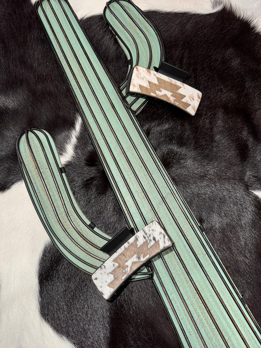4-Inch Hair-On Cowhide Hair Clip