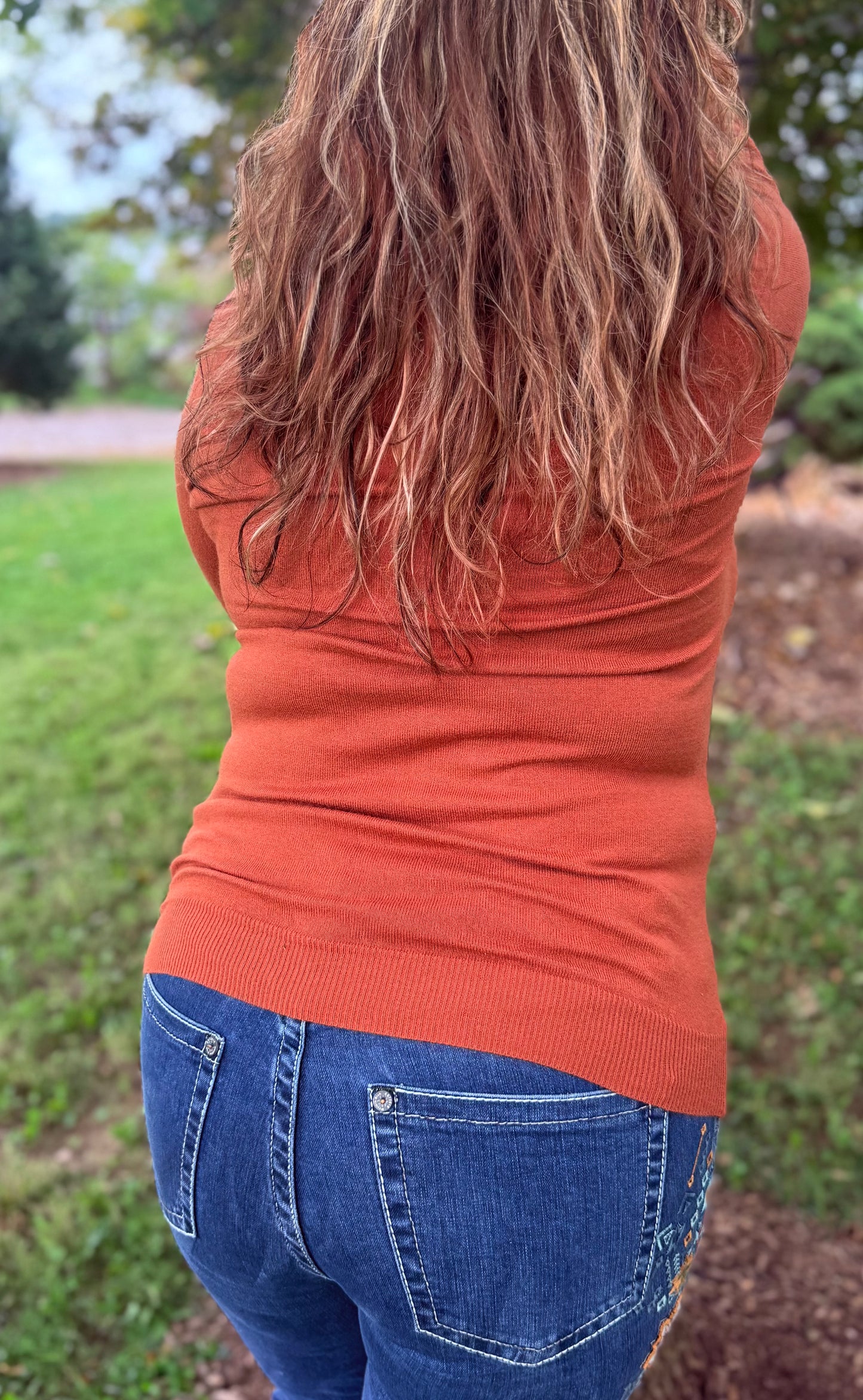 Rust & Rodeo Turtleneck Sweater