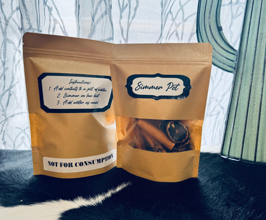 Handcrafted Simmer Pots – Citrus & Spice Blend