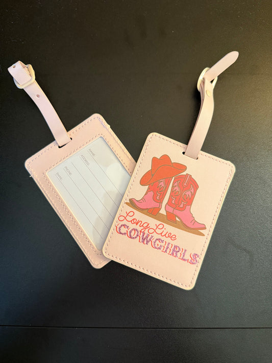 Long Live Cowgirls Luggage Tag
