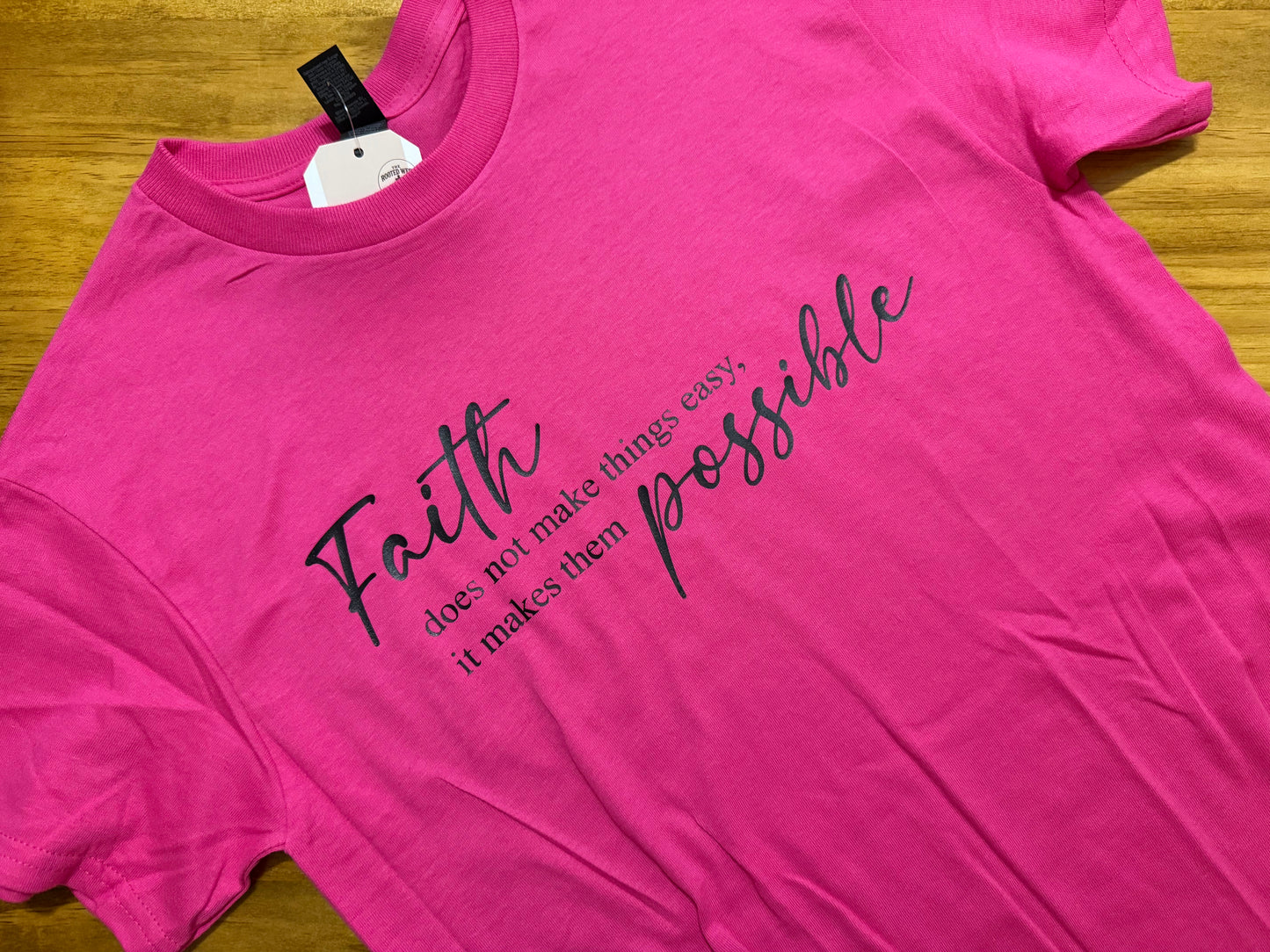 Faith Makes It Possible Graphic Tee
