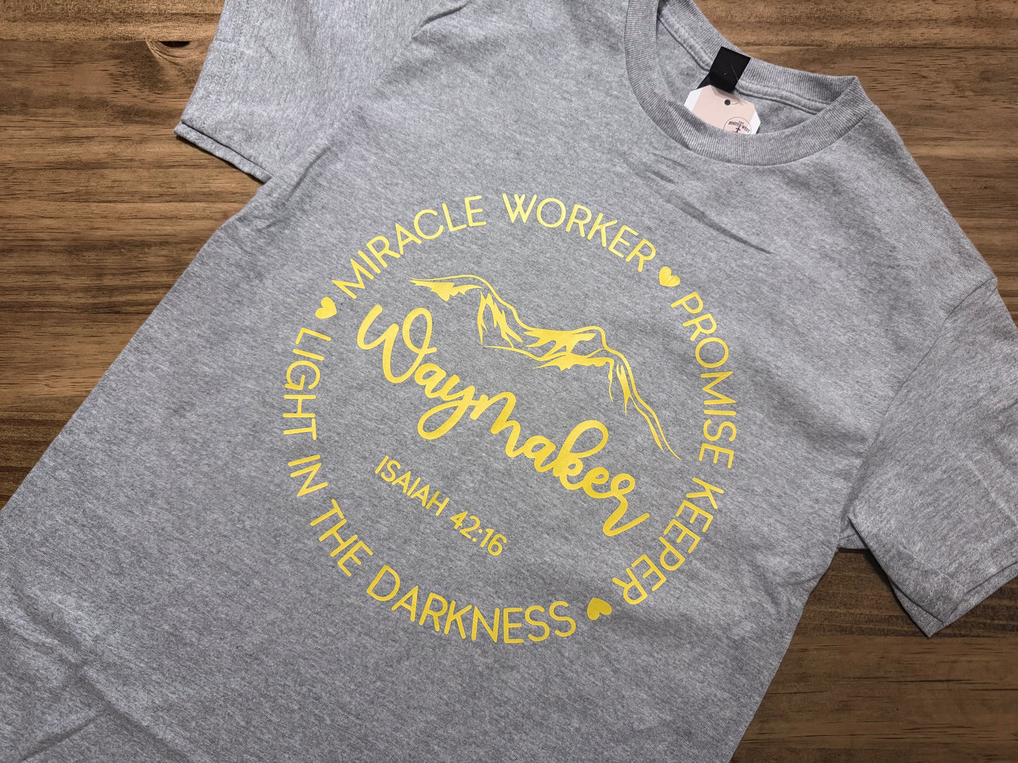 Waymaker Tee – Miracle Worker • Promise Keeper • Light in the Darkness Graphic Tee