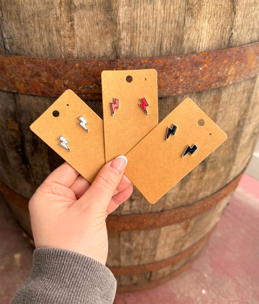 Lightning Crackle Earrings