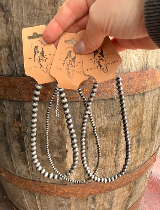 Western Beaded Necklace – Short / Medium / Long