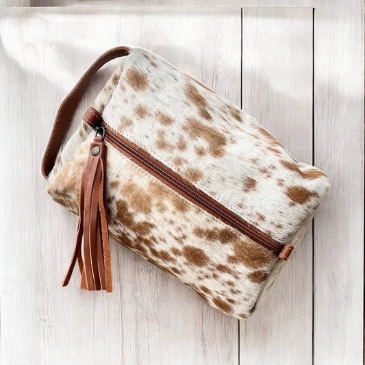 Cowhide Toiletry Bag